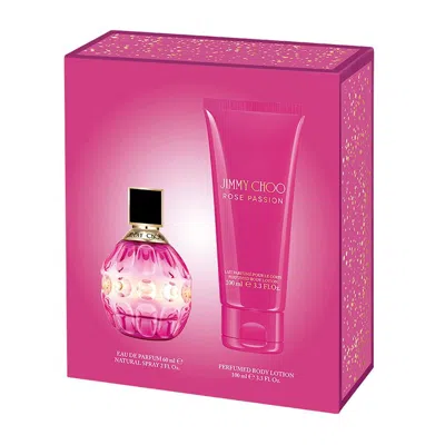 Jimmy Choo Ladies Rose Passion Gift Set Fragrances 3386460148580