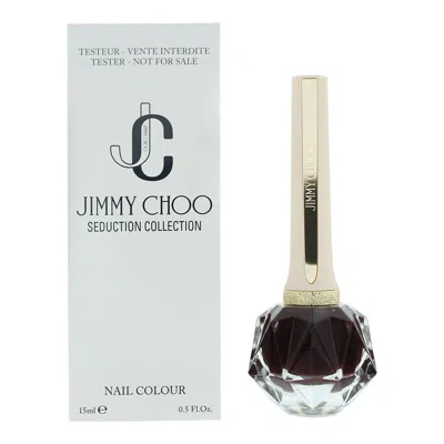 Jimmy Choo Ladies Seduction Collection Nail Polish 0.5 oz (tester) 002 Burgundy Night Makeup 3386460 In ["red"]
