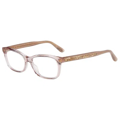 Jimmy Choo Ladies' Spectacle Frame  Jc239-fwm  55 Mm Gbby2 In Transparent
