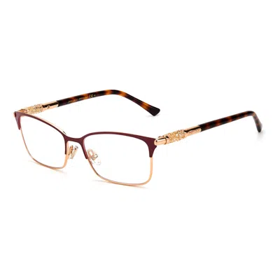 Jimmy Choo Ladies' Spectacle Frame  Jc295-6k3  53 Mm Gbby2 In Gold