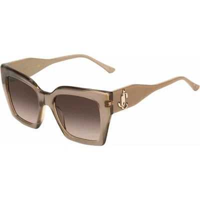 Jimmy Choo Ladies' Sunglasses   53 Mm Gbby2 In Gold