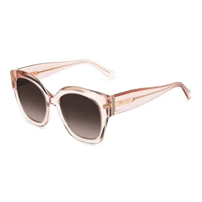 Jimmy Choo Ladies' Sunglasses   55 Mm Gbby2 In Gold