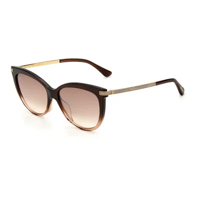 Jimmy Choo Ladies' Sunglasses  Axelle-g-s-0my-nq  56 Mm Gbby2 In Brown