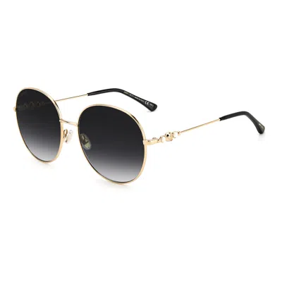 Jimmy Choo Ladies' Sunglasses  Birdie-s-2m2-9o  60 Mm Gbby2 In Gold