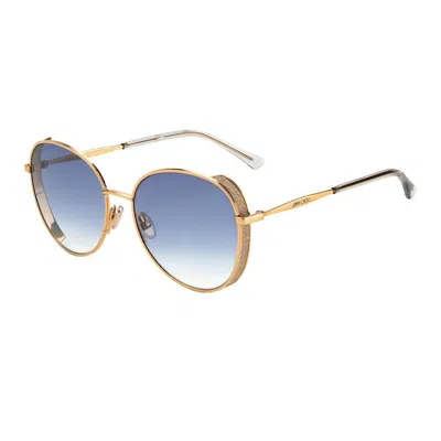 Jimmy Choo Ladies' Sunglasses  Feline_s Gbby2 In Gold