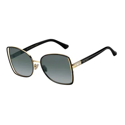 Jimmy Choo Ladies' Sunglasses  Frieda-s-2m2-9o  57 Mm Gbby2 In Gold