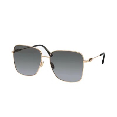Jimmy Choo Ladies' Sunglasses  Hester-s-2m2  59 Mm Gbby2 In Gold