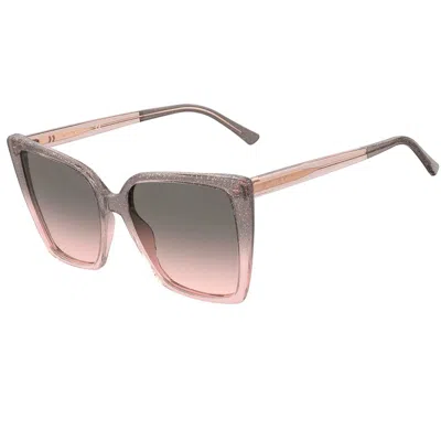 Jimmy Choo Ladies' Sunglasses  Lessie-s-kon  56 Mm Gbby2 In Multi