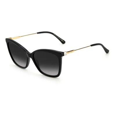 Jimmy Choo Ladies' Sunglasses  Maci-s-807  54 Mm Gbby2 In Black