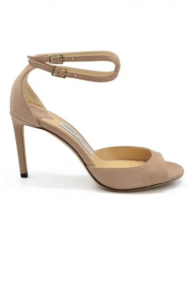Jimmy Choo Lane Double-strap Sandals In Neutral