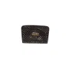 Jimmy Choo Laser Cut Detail Flap Clutch Bag In Brown Suede In Brown