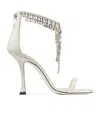Jimmy Choo Ivory Verity Sandal 100 Sandals In White