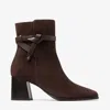 Jimmy Choo 60mm Lawton Knotted-strap Leather Boots In Brown