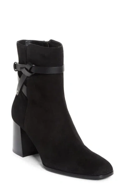 Jimmy Choo Lawton Suede Ankle Boot In Black