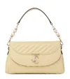 Jimmy Choo Leather Avenue Curve Top-handle Bag