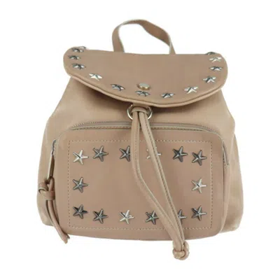 Pre-owned Jimmy Choo Leather Backpack Shoulder Bag () In Multi