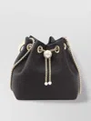 Jimmy Choo Leather Biker Chain Shoulder Bag
