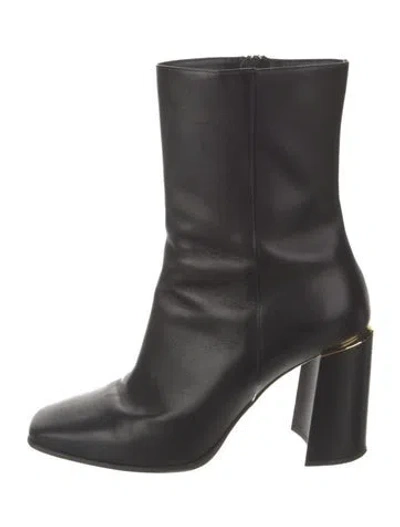 Pre-owned Jimmy Choo Leather Boots In Black