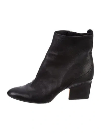 Pre-owned Jimmy Choo Leather Boots In Black