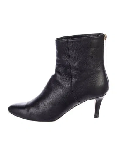 Pre-owned Jimmy Choo Leather Boots In Black