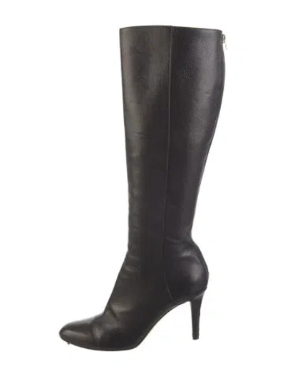 Pre-owned Jimmy Choo Leather Boots In Black