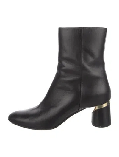 Pre-owned Jimmy Choo Leather Boots In Black