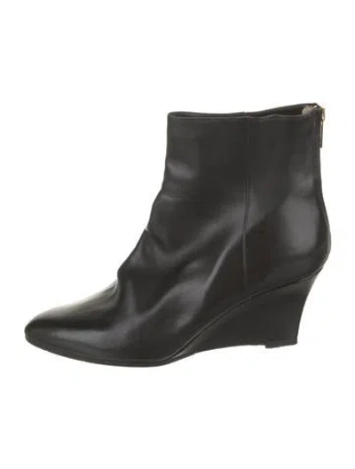 Pre-owned Jimmy Choo Leather Boots In Black