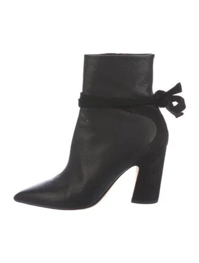 Pre-owned Jimmy Choo Leather Boots In Black