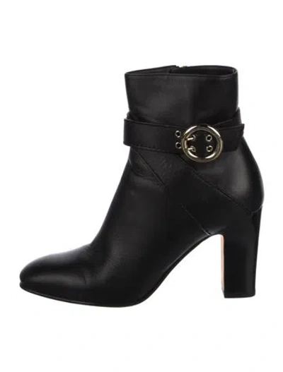 Pre-owned Jimmy Choo Leather Boots In Black