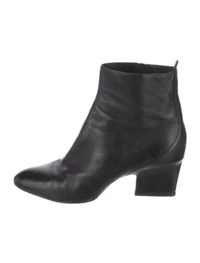 Pre-owned Jimmy Choo Leather Boots In Black