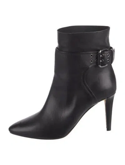Pre-owned Jimmy Choo Leather Boots In Black
