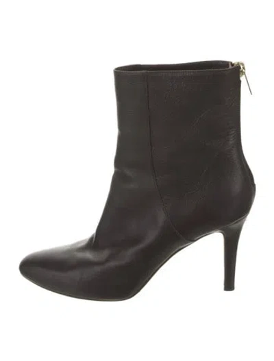 Pre-owned Jimmy Choo Leather Boots In Black