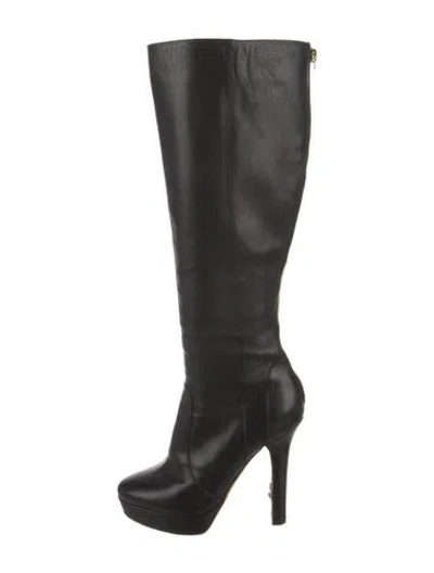 Pre-owned Jimmy Choo Leather Boots In Black