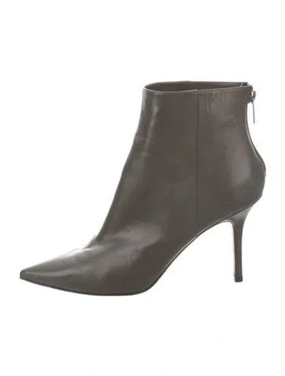 Pre-owned Jimmy Choo Leather Boots In Green