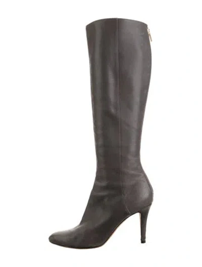 Pre-owned Jimmy Choo Leather Boots In Grey