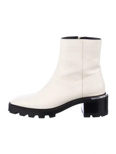 Pre-owned Jimmy Choo Leather Boots In Neutral