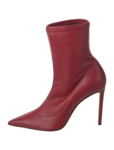 Pre-owned Jimmy Choo Leather Boots In Red