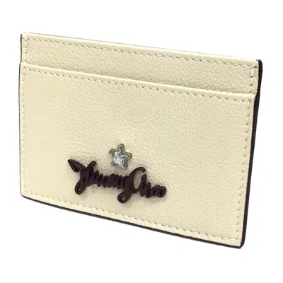 Pre-owned Jimmy Choo Leather Card Case () In Multi