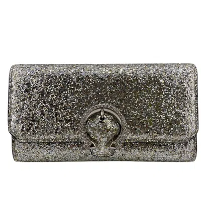 Pre-owned Jimmy Choo Leather Chain/shoulder Wallet ()