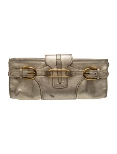 Pre-owned Jimmy Choo Leather Clutch