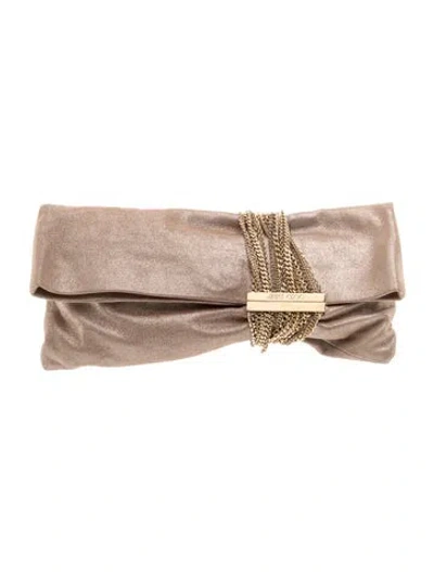 Pre-owned Jimmy Choo Leather Clutch