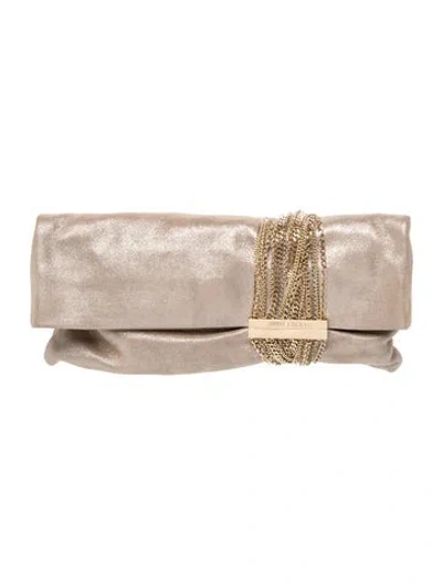 Pre-owned Jimmy Choo Leather Clutch