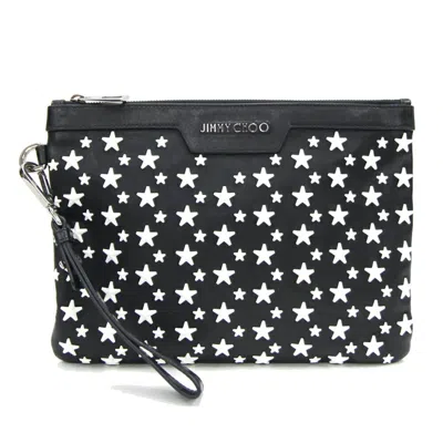 Pre-owned Jimmy Choo Leather Clutch Bag Pouch () In Multi