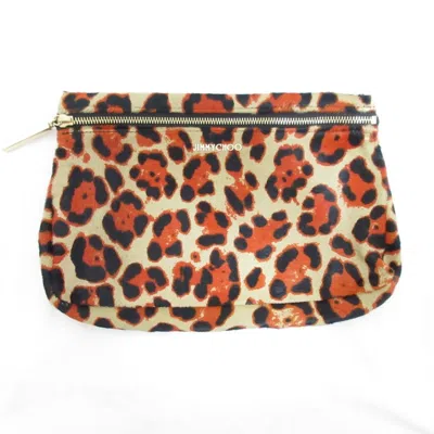 Pre-owned Jimmy Choo Leather Clutch Bag ()