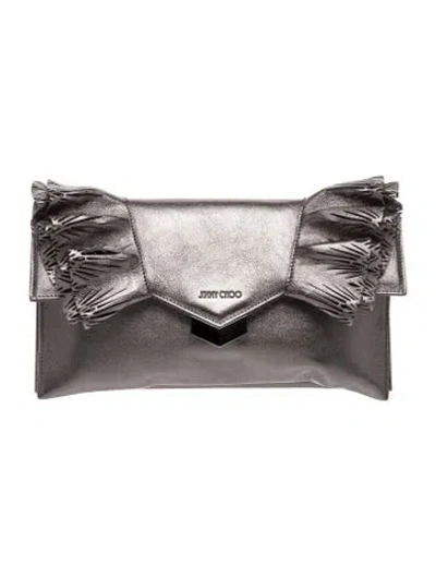 Pre-owned Jimmy Choo Leather Clutch In Multi