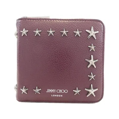 Pre-owned Jimmy Choo Leather Coin Purse/coin Case ()