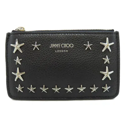 Pre-owned Jimmy Choo Leather Coin Purse/coin Case ()