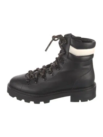 Pre-owned Jimmy Choo Leather Combat Boots In Multi
