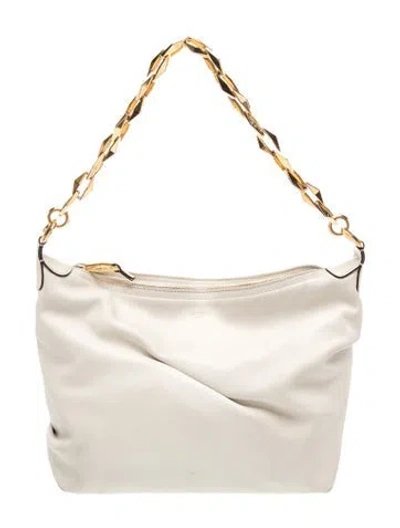 Pre-owned Jimmy Choo Leather Diamond In Neutrals