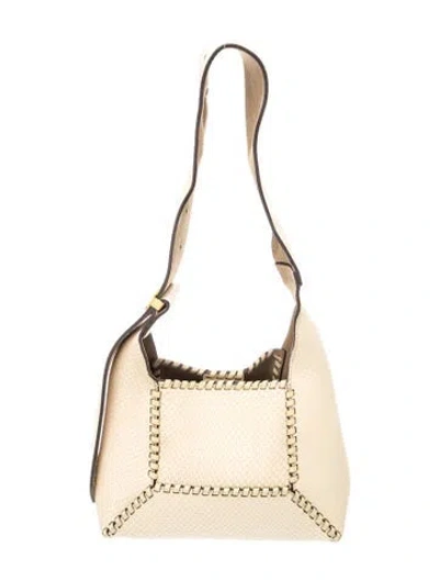 Pre-owned Jimmy Choo Leather Diamond Small In Gold